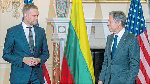 लिथुआनिया  ड्रॅगनविरोधात