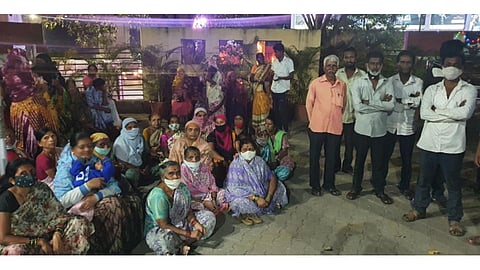 स्वच्छतागृहाची मागणी करणे अपराध आहे का? भीमनगरच्या नागरीकांचा सवाल