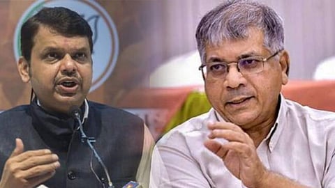 Devendra Fadnavis-Prakash Ambedkar