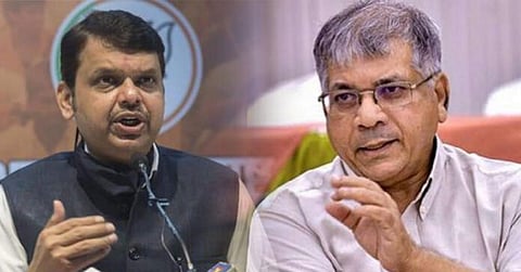 Devendra Fadnavis-Prakash Ambedkar