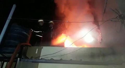 साडेसतरानळी येथील आगीत एकाचा होरपळून मृत्यू