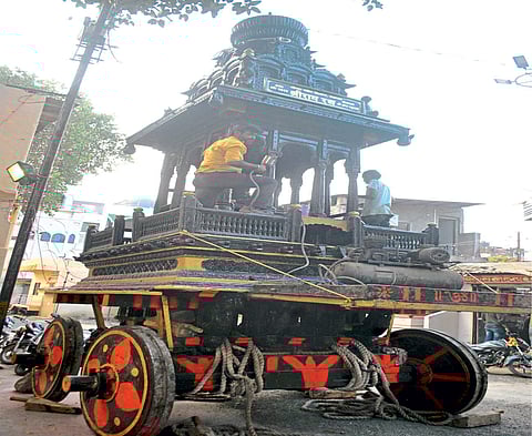 दीडशतकी परंपरेचा श्रीराम रथोत्सव आज