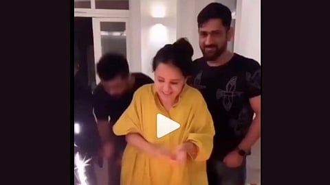 sakshi dhoni and MS Dhoni