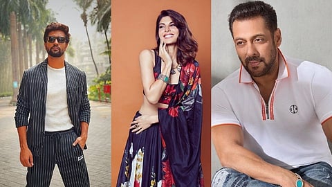 vicky kaushal,Jacqueline Fernandez and salman khan