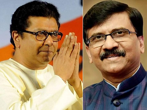 sanjay raut raj thackeray