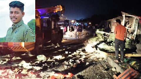 भीषण अपघातामुळे सोमनाथचे पोलिस भरतीचे स्वप्न भंगले!