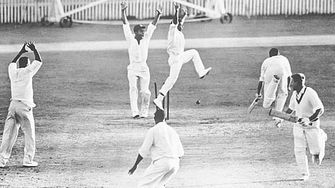 First Ever Tied Test