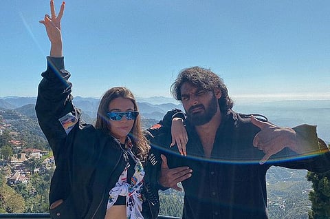 Ahan Shetty and Tania Shroff