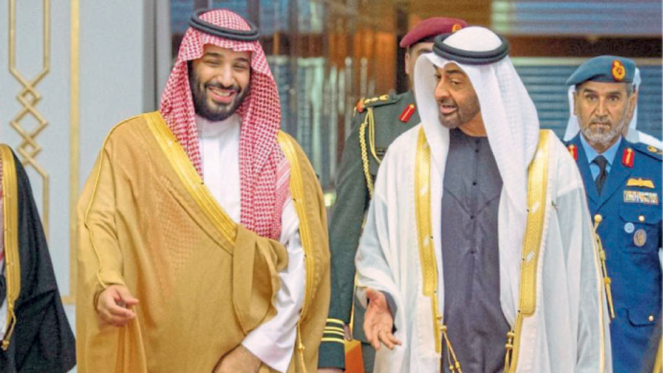 mohammed bin salman and mohammed bin zayed