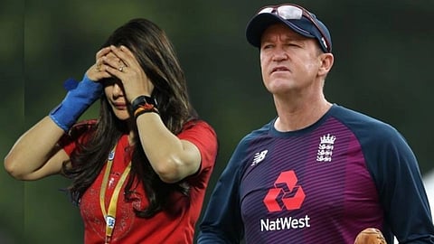 Preity Zinta AND Andy Flower