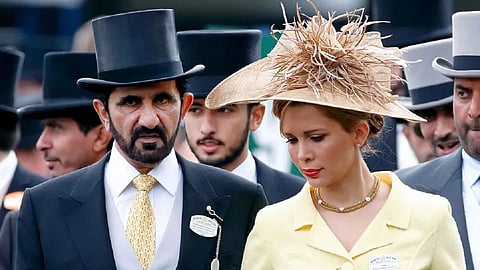 Sheikh of dubai and princess haya