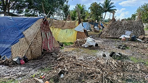 Belgaum : अवकाळीने ऊस तोड मजुरांचे हाल