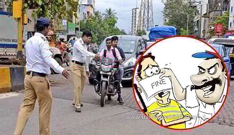 वाहनचालकांना दंड