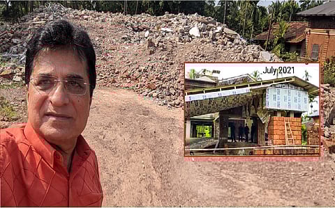 शिवसेना नेत्याचा बंगला जमीनदोस्त; सोमय्यांचा नवा सेल्फी