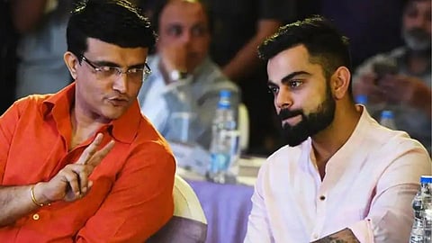 Virat Kohli Sourav Ganguly