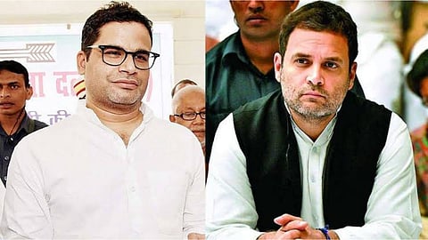 Prashant Kishor And Rahul Gandhi