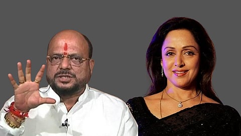 ShivSena Minister Remark on Hema Malini