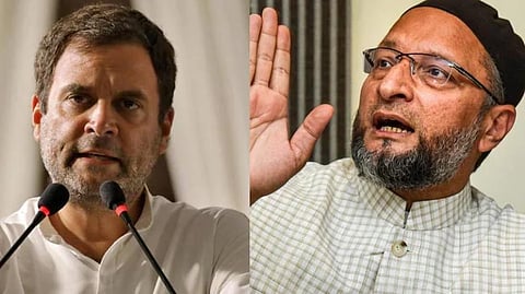 'हिंदुत्वासाठी मैदान तयार करणारं काँग्रेस आता...'; ओवैसींची राहुल गांधींवर जोरदार टीका