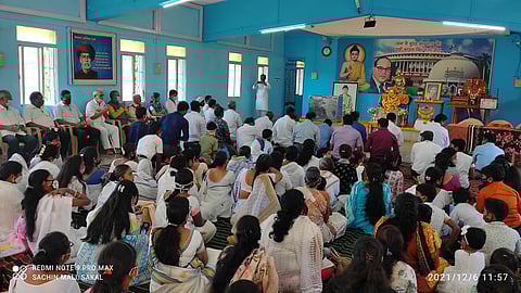 मूळगावी आंबडवेत महामानवाला अभिवादन