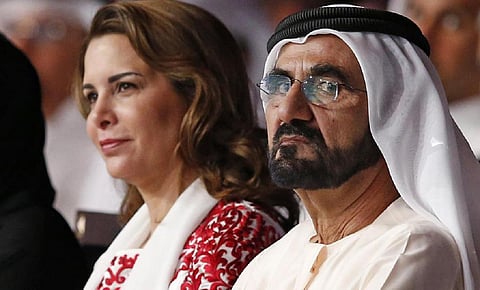 Sheikh Of Dubai and Princess Haya