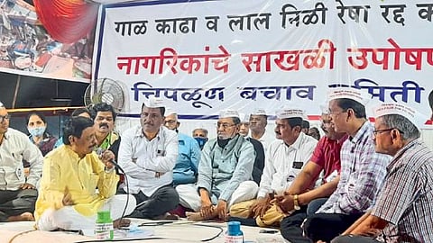 चिपळूण : खासदार साहेब, उशीर केलात; उपोषणकर्त्यांनी ठणकावले