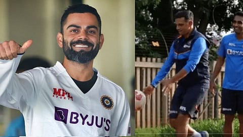Rahul Dravid Virat Kohli