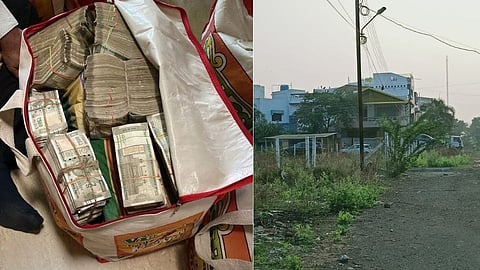 Income Tax Department raid in Dhule Nandurbar