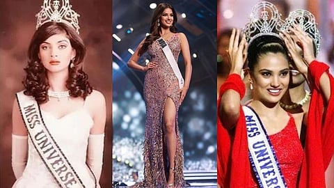 Sushmita, Harnaaz and Lara