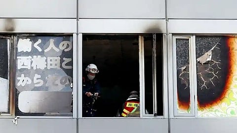 Japan Osaka Fire News