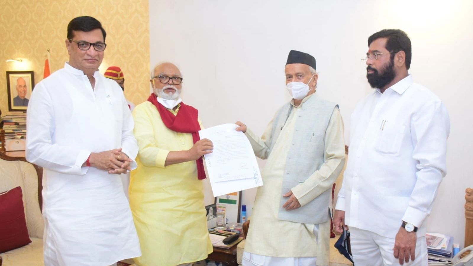 राज्यपालांच्या भेटीनंतर बाळासाहेब थोरात म्हणतात; 'बिगर अध्यक्षांची विधानसभा...'