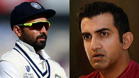 Ajinkya Rahane Gautam Gambhir
