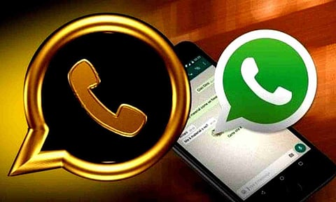 Change the WhatsApp Logo to Golden Color