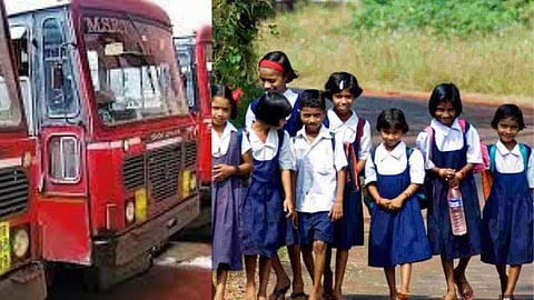एसटी संपामुळे लाखो विद्यार्थ्यांची बुडाली शाळा