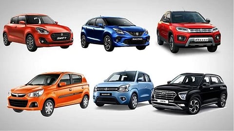 best selling Cars in India this year