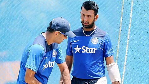 Rahul Dravid Cheteshwar Pujara