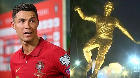 Cristiano Ronaldo Statue