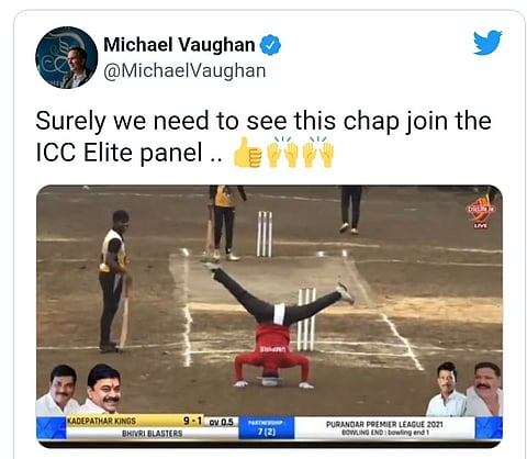 Funny Cricket Umpire