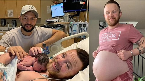 चक्क 37 वर्षाच्या पुरुषाने दिला बाळाला जन्म