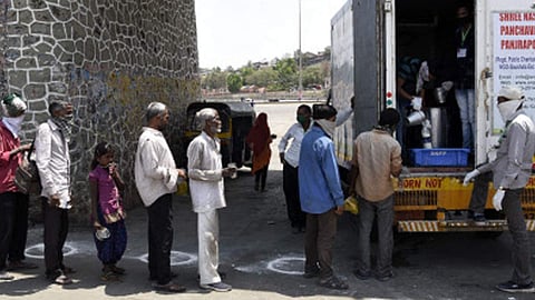 Again Nashik city Around Corona vilakha