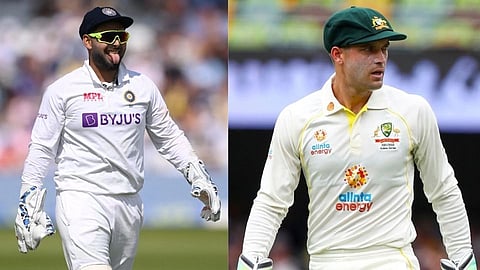 Rishabh Pant and Alex Carey