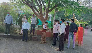 19 students with one teacher were found corona positive at navodaya vidyalaya