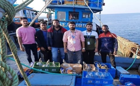 trawlers caught