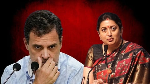 अमेठीशी नातं सांगणाऱ्या खासदारानं फक्त मौन पत्करलंय : स्मृती इराणी