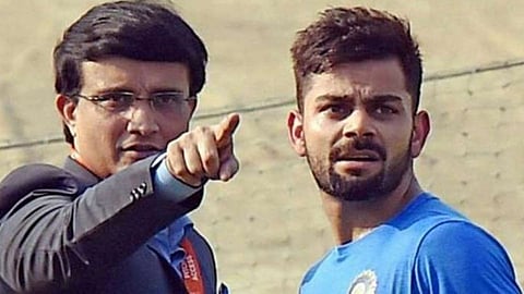 Sourav Ganguly Virat Kolhi