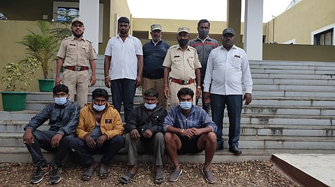 चिंकारा शिकार प्रकरणी चौघांना अटक