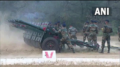 General Rawat was accorded a 17 gun salute