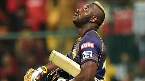 Andre Russell freak runout