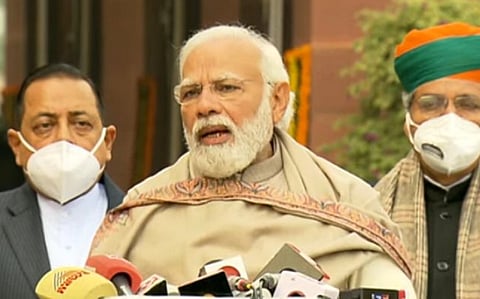 अर्थसंकल्पीय अधिवेशन : देशाच्या प्रगतीसाठी चर्चा करावी - PM मोदी
