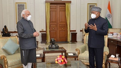 PM Modi with President Kovind
