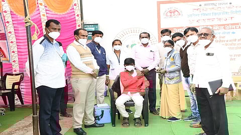 Corona Vaccination Of Children In Hingoli